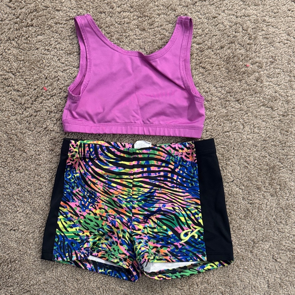 GK Sports Bra and Shorts Set